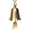 Pure Brass Gold Bell Pendant Antique Copper Christmas Bells Large Small Round Wind Chimes for Temple Pagodas School Decorative 3