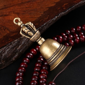Brass Handicraft Magic Bell Wind Bell Tibetan Bronze Bell Keychain Pendant For Cristmas Home Decoration Pendant Antique Bell 2